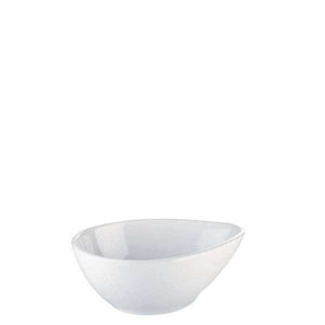 Samson Plain White Pear Shaped Bowl