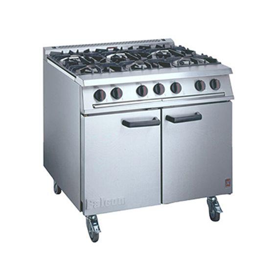 6 burner range oven