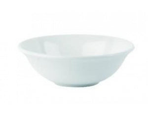 samson plain white oatmeal bowl
