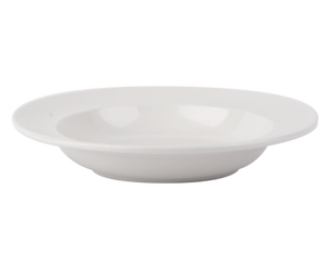 samson plain white pasta bowl