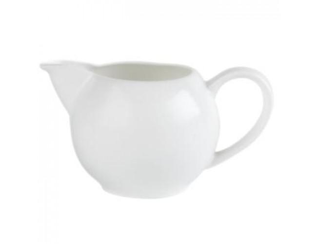 plain white milk jug
