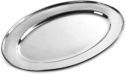 silver meat flat serving tray