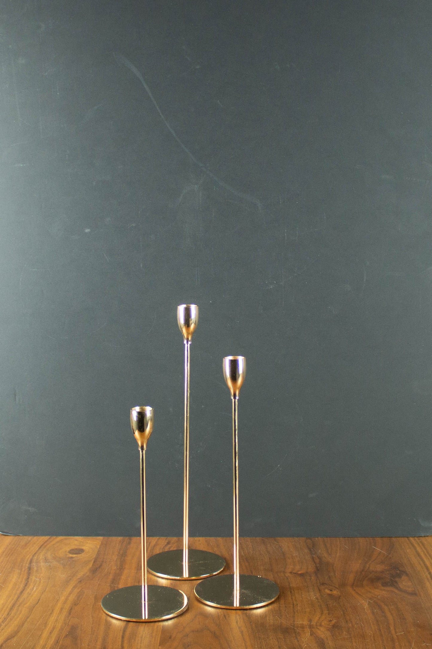 gold candle stick holder