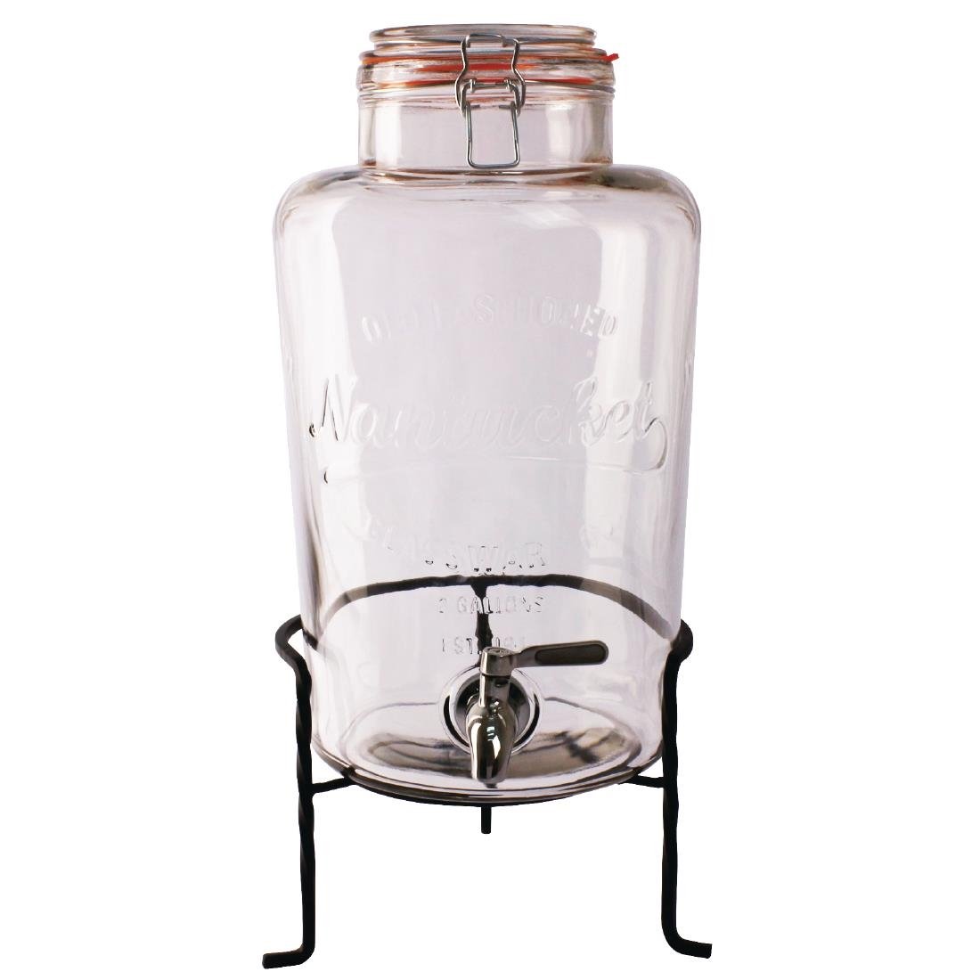 kilner drinks dispenser and stand